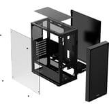 Ocypus  boîtier mini tower Noir | 3x USB-A | Window