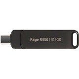 Patriot PE512GR550DSAD, Clé USB Noir