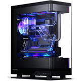 Phanteks  boîtier midi tower Noir | 2x USB-A | 1x USB-C | RGB | Verre Trempé