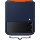 SAMSUNG EF-GF711 coque de protection pour téléphones portables 17 cm (6.7") Housse Marine, Housse smartphone bleu/Orange, Housse, Samsung, Galaxy Z Flip3 5G, 17 cm (6.7"), Marine