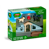 Schleich Farm World temps d'aventure pour chiots, Figurine 