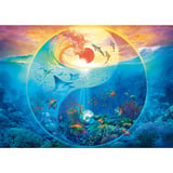 Schmidt Spiele Silvia Christoph : Yin & Yang dans le royaume des animaux marins, Puzzle 