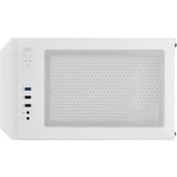 SilverStone FARA H1M Micro Tower Blanc boîtier mini tower Blanc | 3x USB-A | Verre Trempé
