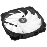 SilverStone Shark Force 160 ARGo, Ventilateur de boîtier Noir