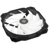 SilverStone Shark Force 160 ARGo ventilateur de boîtier RGB  Noir, 160 x 160 x 25 mm, PWM