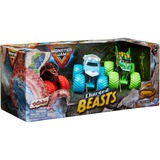 Spin Master Monster Jam, Coffret Charged Beasts, monster trucks officiels en métal moulé Dragon, Octon8er, Jurassic Attack à l'échelle 1:64, jouets pour garçons et filles à partir de 3 ans, Jeu véhicule Monster Jam , Coffret Charged Beasts, monster trucks officiels en métal moulé Dragon, Octon8er, Jurassic Attack à l'échelle 1:64, jouets pour garçons et filles à partir de 3 ans, Monster truck, 3 an(s), Multicolore