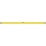 Stanley NIVEAU TUBULAIRE CLASSIC, Niveau à bulle d'air Jaune, 2 m, Jaune, 0,5 mm/m
