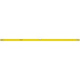 Stanley NIVEAU TUBULAIRE CLASSIC, Niveau à bulle d'air Jaune, 2 m, Jaune, 0,5 mm/m