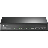 TP-Link TL-SF1009P commutateur réseau Non-géré Fast Ethernet (10/100) Connexion Ethernet, supportant l'alimentation via ce port (PoE) Noir, Switch Non-géré, Fast Ethernet (10/100), Full duplex, Connexion Ethernet, supportant l'alimentation via ce port (PoE), Montage mural