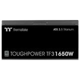 Thermaltake Toughpower TF3 alimentation  modulaire 1650 watt Noir, 2x 12V-2x6, 9x PCIe