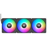 Thermaltake Ventilateur de refroidissement PC CT120 EX ARGB Sync ventilateurs de boîtier Noir, 3 pièces, 120 x 120 x 25 mm, PWM