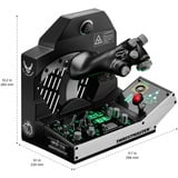 Thrustmaster VIPER TQS MISSION PACK Noir USB Joystick + levier de commande du moteur PC, Bundle Noir, Joystick + levier de commande du moteur, PC, Avec fil, USB, Noir, Cable