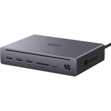 UGREEN Maxidok 10-in-1 Thunderbolt 5 Station d'accueil Argent, Station d'accueil