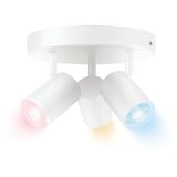 WiZ 8719514554511B éclairage intelligent Bluetooth 5 W, Lumière LED Blanc, Bluetooth, Blanc, LED, Métal, GU10, 2200 K