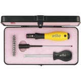 Wiha TorqueVario-S ESD 43898, Tournevis Noir/Jaune