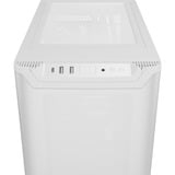 be quiet! PURE BASE 501 Airflow Window boîtier midi tower Blanc | 2x USB-A | 1x USB-C | Verre Trempé