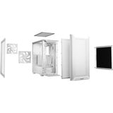 be quiet! PURE BASE 501 Airflow Window boîtier midi tower Blanc | 2x USB-A | 1x USB-C | Verre Trempé