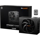 be quiet! Straight Power 12 Platinum, 1500 Watt alimentation Noir, 2x 12VHPWR, 4x PCIe, Gestion des câbles