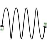 goobay Câble de raccordement ultrafin Cat.8.1 slim, U/FTP Noir