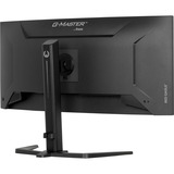 iiyama G-Master GCB3484WQSU-B2 34" Moniteur UltraWide gaming incurvé Noir, 1x DisplayPort, 2x HDMI, 2x USB-A, 200 Hz, 86,4 cm (34"), 3440 x 1440 pixels, UltraWide Quad HD, Noir
