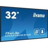 iiyama LH3275HS-B1AG Écran d'affichage dynamique Écran plat de signalisation numérique 80 cm (31.5") LCD Wifi 500 cd/m² Full HD Noir Intégré dans le processeur Android 11 24/7, Affichage public Noir (Mat), Écran plat de signalisation numérique, 80 cm (31.5"), LCD, 1920 x 1080 pixels, Wifi, 24/7