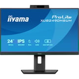 iiyama XUB2490HSUH-B2 écran plat de PC 60,5 cm (23.8") 1920 x 1080 pixels Full HD LED Noir 24" Moniteur  Noir (Mat), 60,5 cm (23.8"), 1920 x 1080 pixels, Full HD, LED, 4 ms, Noir