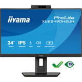iiyama XUB2490HSUH-B2 écran plat de PC 60,5 cm (23.8") 1920 x 1080 pixels Full HD LED Noir 24" Moniteur  Noir (Mat), 60,5 cm (23.8"), 1920 x 1080 pixels, Full HD, LED, 4 ms, Noir
