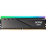ADATA 16 Go DDR5-6400 (1x 16 Go) mémoire vive Noir, AX5U6400C3216G-SLABRBK, XMP 3.0, EXPO