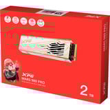 ADATA MARS 980 PRO 2 To M.2 PCI Express 5.0 NVMe 3D NAND SSD 2 To, M.2, 14000 Mo/s