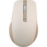 ASUS SmartO Mouse MD200 Silent Plus souris Bureau Ambidextre RF sans fil + Bluetooth Optique 4200 DPI Beige, Ambidextre, Optique, RF sans fil + Bluetooth, 4200 DPI, Beige