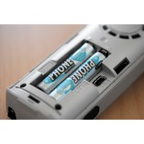 Ansmann 800 mAh DECT AAA Hybrides nickel-métal (NiMH), Batterie Argent, AAA, Hybrides nickel-métal (NiMH), 1,2 V, 800 mAh, 10,5 x 10,5 x 44,5 mm