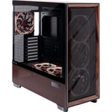 Antec Flux Pro Noctua Edition ATX boîtier big tower Noir/bois | 3x USB-C | Verre Trempé