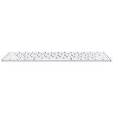 Apple Magic clavier USB + Bluetooth Anglais Aluminium, Blanc Argent/Blanc, Layout  Royaume-Uni, 60%, USB + Bluetooth, Aluminium, Blanc