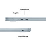 Apple  PC portable Bleu clair