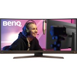 BenQ EW3880R 37.5" incurvé UltraWide Moniteur Noir, 95,2 cm (37.5"), 3840 x 1600 pixels, Wide Quad HD+, LCD, 4 ms, Marron