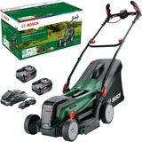 Bosch 37-550 Marcher derrière un tracteur tondeuse Batterie Noir, Vert, Tondeuse à gazon Vert/Noir, Marcher derrière un tracteur tondeuse, 550 m², 37 cm, 2,5 cm, 7 cm, Lames rotatives