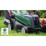 Bosch 37-550 Marcher derrière un tracteur tondeuse Batterie Noir, Vert, Tondeuse à gazon Vert/Noir, Marcher derrière un tracteur tondeuse, 550 m², 37 cm, 2,5 cm, 7 cm, Lames rotatives