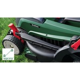 Bosch 37-550 Marcher derrière un tracteur tondeuse Batterie Noir, Vert, Tondeuse à gazon Vert/Noir, Marcher derrière un tracteur tondeuse, 550 m², 37 cm, 2,5 cm, 7 cm, Lames rotatives