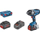 Bosch GDS 18V-1000 C Professional 1750 tr/min Noir, Bleu, Visseuse à choc Bleu/Noir, Visseuse à percussion, Poignée de pistolet, 1/2", Noir, Bleu, 1750 tr/min, 1300 tr/min