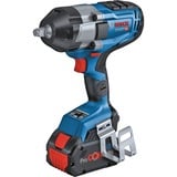 Bosch GDS 18V-1000 C Professional 1750 tr/min Noir, Bleu, Visseuse à choc Bleu/Noir, Visseuse à percussion, Poignée de pistolet, 1/2", Noir, Bleu, 1750 tr/min, 1300 tr/min