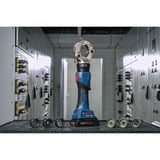 Bosch Outil de sertissage hydraulique sans fil GPH 18V-60 Professional solo, 18 Volt, Presse Bleu