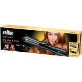 Braun Satin Hair 7 AS720 Brosse soufflante à air chaud À chaleur Noir 700 W 2 m, Brosse à air chaud Noir, Brosse soufflante à air chaud, À chaleur, Barre de défilement, Tous types de cheveux, Long, Moyen, Cheveux secs/mouillés