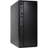 Chieftec BS-10B-300 unité centrale Mini Tower Noir 300 W, boîtier pc Noir | 4x USB-A | 1x USB-C