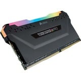 Corsair 16 Go DDR4-3600, Mémoire vive Noir, CMW16GX4M1Z3600C18, Vengeance RGB PRO, XMP, AMD Ryzen Optimisé