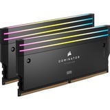Corsair 64 Go DDR5-6600 (2x 32 Go) Kit, Mémoire vive Noir, CMP64GX5M2X6600C32, Dominator Titanium RGB, XMP