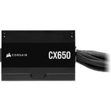 Corsair CX650, 650 Watt alimentation  Noir, 2x PCIe