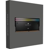 Corsair Dominator Titanium RGB 64 Go DDR5-6600 (2x 32 Go) mémoire vive Noir, CMP64GX5M2X6600C32, XMP 3.0