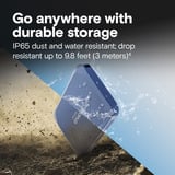 Crucial X10 Portable 4 TB SSD externe Bleu