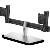 Dell Pro Dual-Monitorstandfuß MDS26, Support de moniteur Noir/Argent