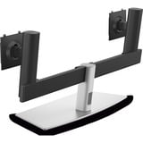 Dell Pro Dual-Monitorstandfuß MDS26, Support de moniteur Noir/Argent